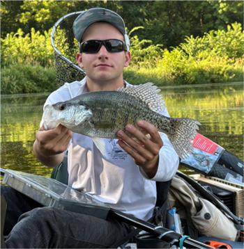 HUNTER EMBREY's White Crappie 14.5inch, 06-23-26
