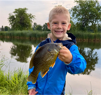 Talon Jans's Green Sunfish 10inch, 07-04-26