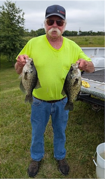 CRAIG HEIN's White Crappie 14.25inch, 06-27-26