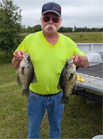 CRAIG HEIN's Black Crappie 14.25inch, 06-27-26