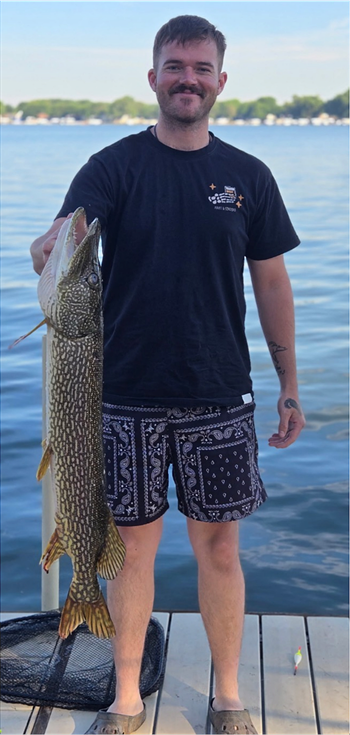 COUGAN SHROPSHIRE's Northern Pike 38.25inch