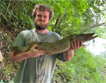 CHRISTOPHER CLARK's Northern Pike 35inch