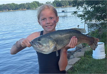 KYNLEE REEDY's Largemouth Bass 21inch, 07-07-26