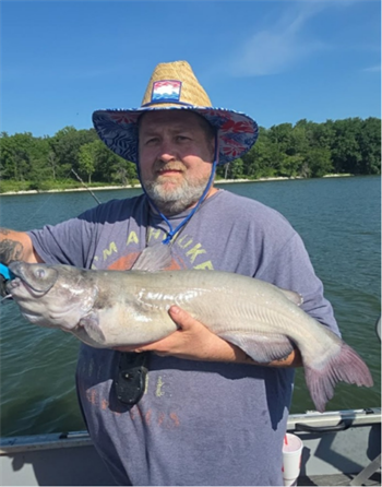 Rickie green's Channel Catfish 31inch, 07-07-26