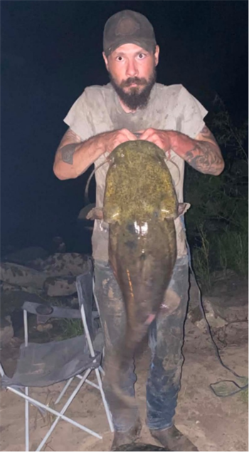 ANDREW MACKEY's Flathead Catfish 45.25inch, 07-12-26