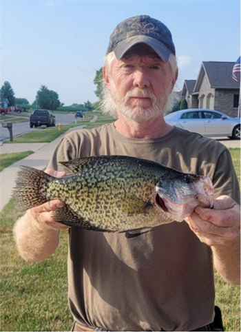 RONALD REEFER's Black Crappie 14.25inch, 06-28-26
