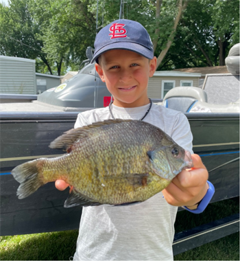 JAYSIK GINGERICH's Bluegill 10inch, 07-10-26