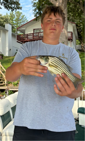 BRIGHAM GIESSELMANN's Yellow Bass 10.5inch, 07-18-26