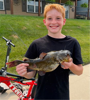 Owen Schemmel's Black Bullhead 16inch, 07-28-26