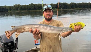 DUC NGUYEN's Longnose Gar 45.28inch, 07-30-26