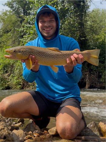 Dillon Hoit's Brown Trout 22inch, 08-01-26