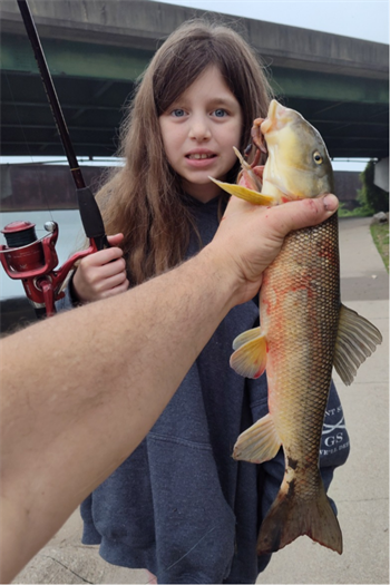 Ellie hornsby's White Sucker 20inch, 08-10-26