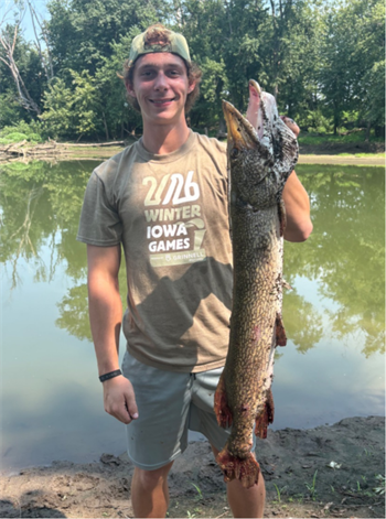Landry Haberichter's Northern Pike 37.5inch, 08-11-26