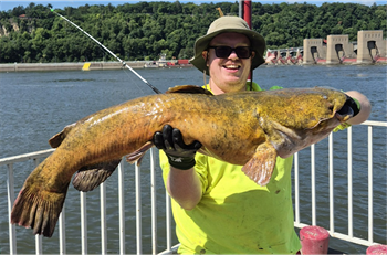 DENIS BURDS's Flathead Catfish 39inch, 08-17-26