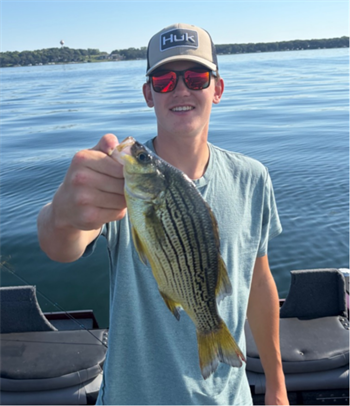 Brayden Roos's Yellow Bass 12inch, 08-17-26