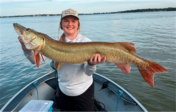 Aurora Kramer's Muskellunge 46inch, 08-18-26