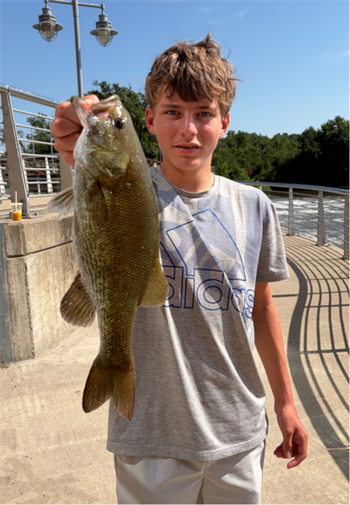 Owen Riepe's Spotted bass 15inch, 08-19-26