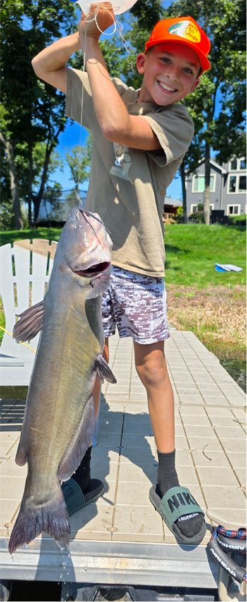 Gage Russell's Channel Catfish 35inch, 08-20-26