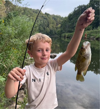 Kien Savage's Rock Bass 8inch, 08-28-26
