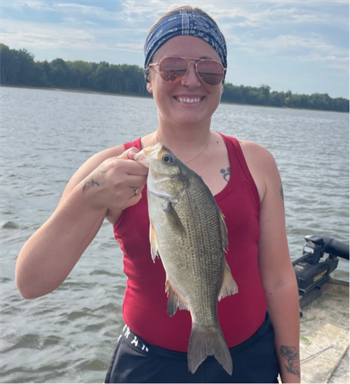 Heather McNeil's White Bass 17inch, 08-30-26