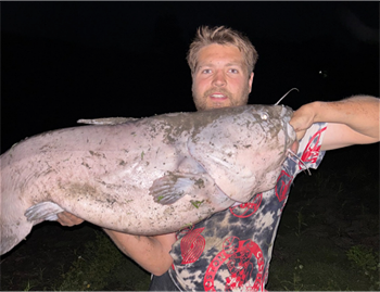 Benjamin Frostestad's Blue Catfish 46.5inch, 08-29-26