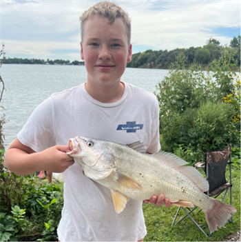 Emmett Vander Berg's Freshwater Drum 25.5inch, 09-05-26