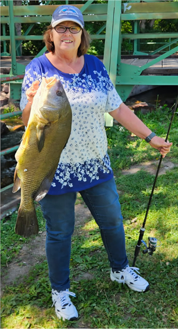 DIANE SCHOLTEN's Freshwater Drum 26inch, 06-13-26